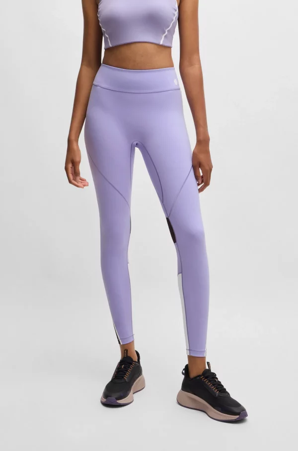 STRETCH-JERSEY LEGGINGS WITH DOUBLE B MONOGRAM