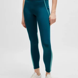 SLIM-FIT LEGGINGS WITH SIDE STRIPES AND LOGO DETAIL